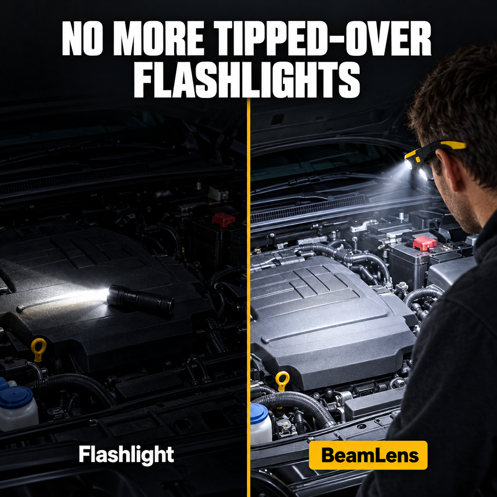 BeamLens™ LED Headlamp Glasses